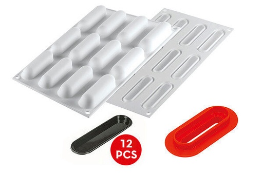 [51657470] SILIKOMART VORM FINGERS 30 80X22 H22MM +TRAYS