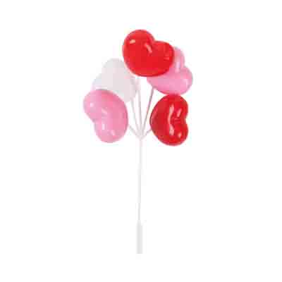 [08039607] 59607 BALLONNEN HARTJES  72 STUKKEN = STUK