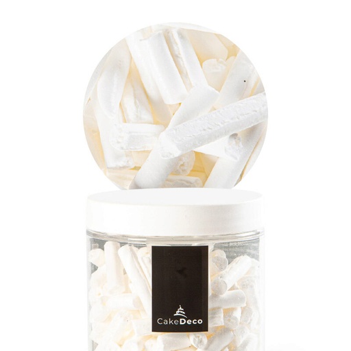 [08054098] 39089 CAKEDECO MERINGUESTAAFJES WIT   12 PIECES ***S/CD***