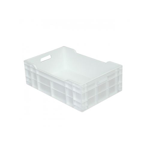 [70410559] FULL WHITE BOX 60X40CM HT20CM 40L WITH HANDLES