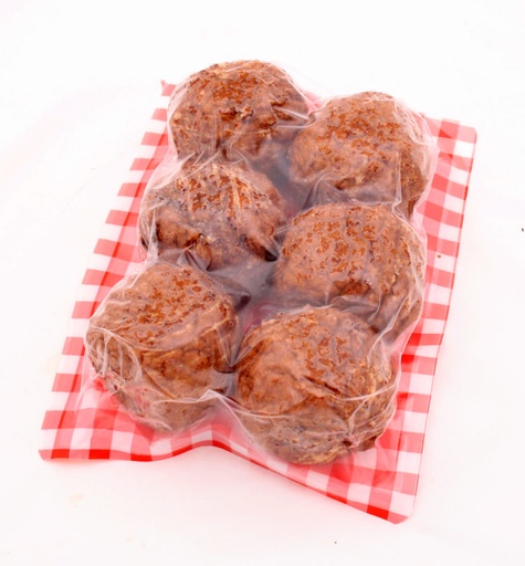 [06100617] GEBRADEN GEHAKTBALLEN 2X3X95GR 