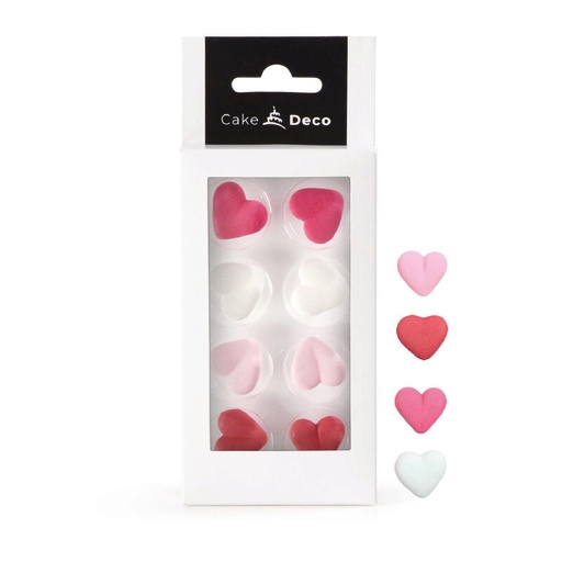 [08054166] 39304 CAKEDECO HARTJES 12 PIECES ***S/CD***