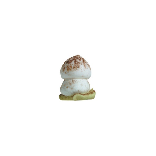 [08031323] 1051301 CACAO CHAMPIGNONS DIAMANT 1,3 CM 864 STUKS