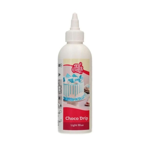 [70407296] FUNCAKES GLACAGE AU CHOCOLAT BLEU CIEL180GR