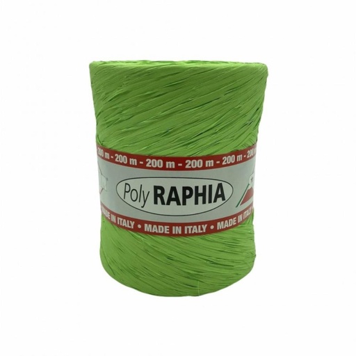 [70407805] POLY RAFIA 15MM X 200M KIWI GROEN R65
