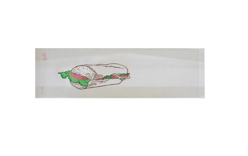 [27700027] DAGOBERT SANDWICH PARAFFIN BAG 41X12CM FOST+ 2025 INCLUDED (0.9018€) 1000 PIECES