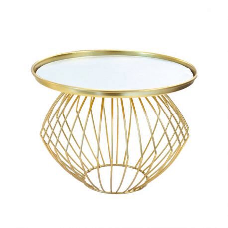 [08075570] GOUDEN BALSTANDAARD DISPLAYSTANDAARD Ø26CM HOOGTE 16CM