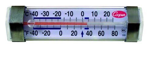 [52902390] THERMOMETRE HORIZONTAL -40°C/+25°C FRIGO/CONGEL. ANALOGIQUE