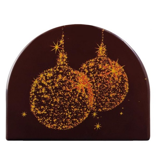 [08057349] 065198 PCB EINDE CN KERSTBALLEN 8,2X6,8 CM 75 STUKS ***OP BESTELLING***