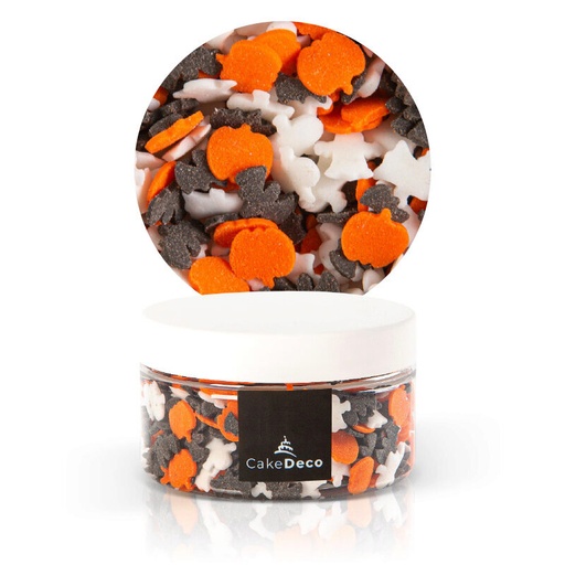 [08054127] 39204 CAKEDECO HALLOWEEN SPRINKLES 24 PIECES ***S/CD***