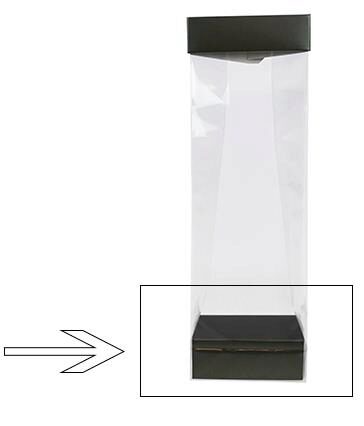 [60700290] BASIS NR. 8 DONKERGRIJS VOOR TASONDERKANT 8X5X3CM 100 STUKS