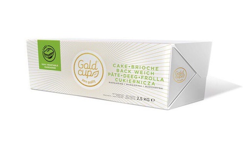 [05060007] VAMIX GOLD CUP MARGARINE PATE/PATE LEVEE EN BLOC   4 X 2,5 KG