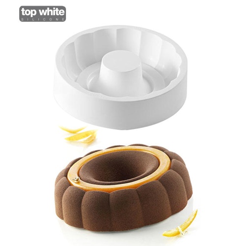 [51657215] SILIKOMART VORM PARADIJS DIAM220X70 H60MM TORTAFLEX = STUK