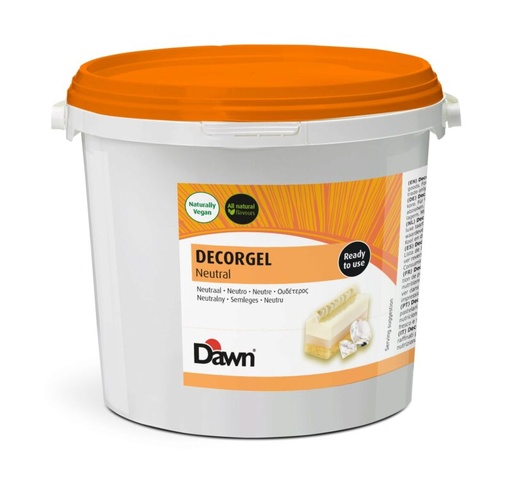 [03040324] DAWN DECORGEL NEUTRAAL 3KG = EMMER