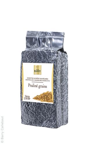 [03070531] BARRY NAN-CR-HA5013-T66 PRALINE GRAINS  KARTON VAN 3 ZAKKEN X 1KG = KG