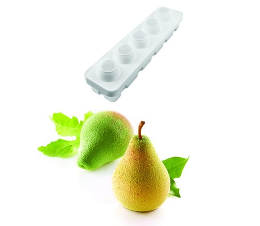 [51657253] SILIKOMART VORM PERA  ET FICO -PEER DIAM60X55 H76MM+HOUDER=KIT
