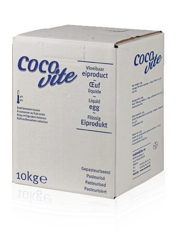[06100261] COCOVITE     132     JAUNES OEUFS LIQUIDES 10L  LONGUE DLC