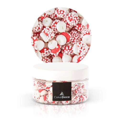 [08054184] 39500 CAKEDECO MINI CHAMPIGNONS  24 PIECES ***S/CD***