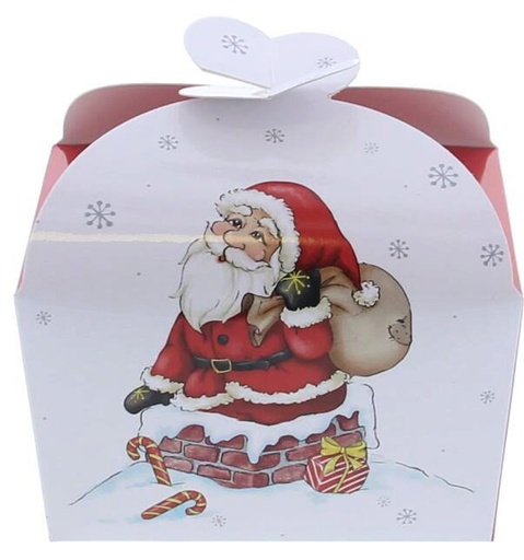 [60700546] BOITE PAPILLON PERE NOEL JAKU 500GR 125X100X105MM