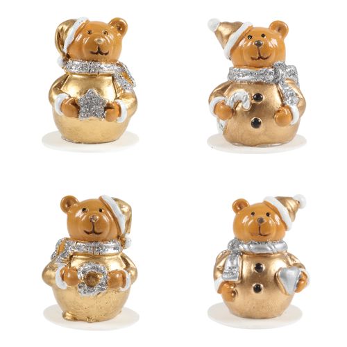 [08039919] 1015050 OURS OR BRILLANT PLASTIC HT 3CM64PCES=BTE ***S/CD***