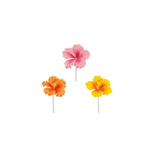 [08058413] 1066092 HIBISCUS 3 CM 36PCS ***S/CDE***