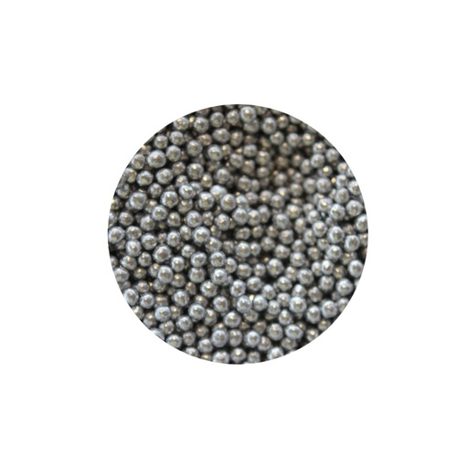 [08055060] 1057103 PERLES DE SUCRE ARGENT 4MM 600GR