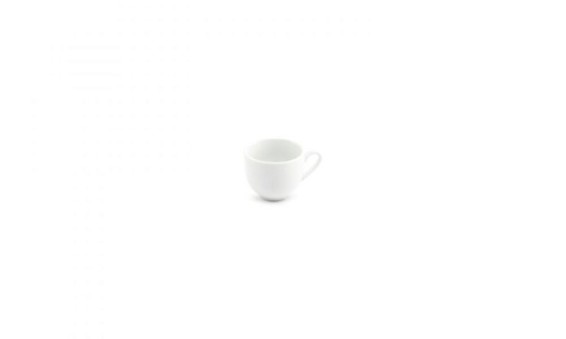 [60251956] BONBISTRO BASIC TASSE MOKA 10CL  PORCELAINE BLANCHE - 750770