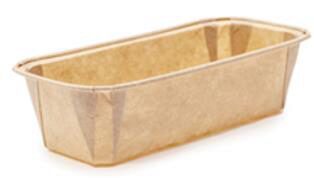 [25101125] +MOULE CAKE PAPIER CUISSON"BRUN NATUREL" 199X73XHT66MM PAQUET DE 25 PIÈCES