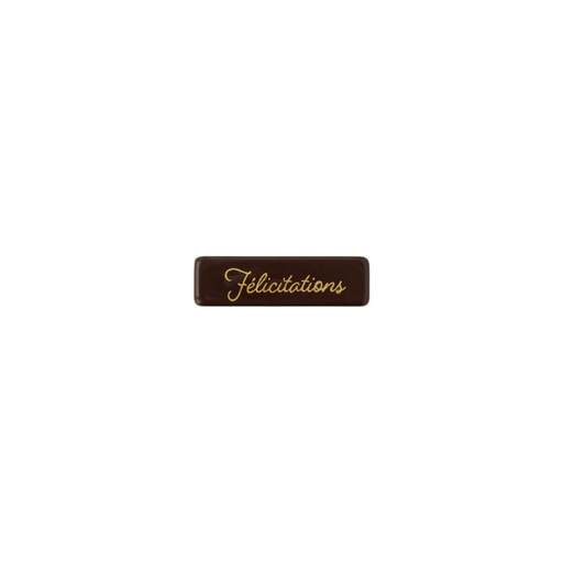 [08058457] 2001343 FÉLICITATIONS 4,5X1,3 CM 250PCS ***S/CDE***