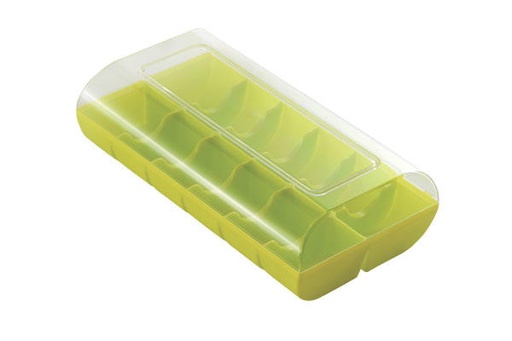 [70407633] SILIKOMART BOITE MACADO VERTE FLUO POUR 12 MACARONS FOST+ INCLUS