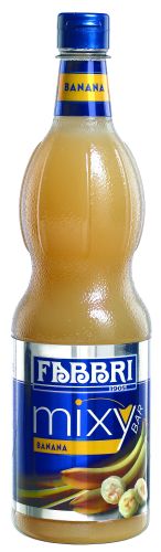 [07062186] FABBRI SIROP MIXYBAR BANANE 1L