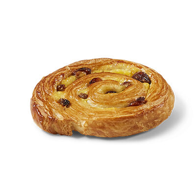 [02040960] BRIDOR 31002 ROZIJNENBROODJE 110G ROOMBOTER KLAAROM TE BAKKEN SAVOUREUX 60 STUKKEN = DOOS