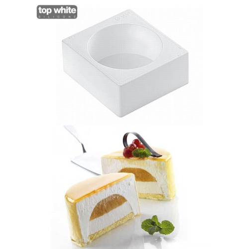 [51761116] ROND SINICONEVORM INDIVIDUEEL TORTAFLEX DIAM 100 H50MM VOL 389ML