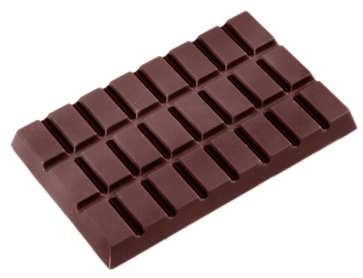 [70409493] CHOCOLADEVORM TABLET 102 GR CW1431 1X3 -- 102GR