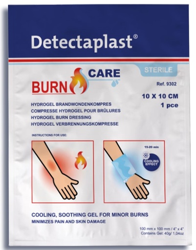 [70410612] DETECTAPLAST BRANDWONDEN KOMPRES 10X10CM