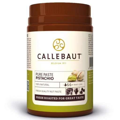 [03070541] CALLEBAUT NPO-PI1-E4-18A PURE PISTACHIO PASTE 1KG