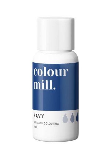 [08055925] COLOUR MILL LIPOSOLUBLE KLEURSTOF MARINEBLAUW 20ML