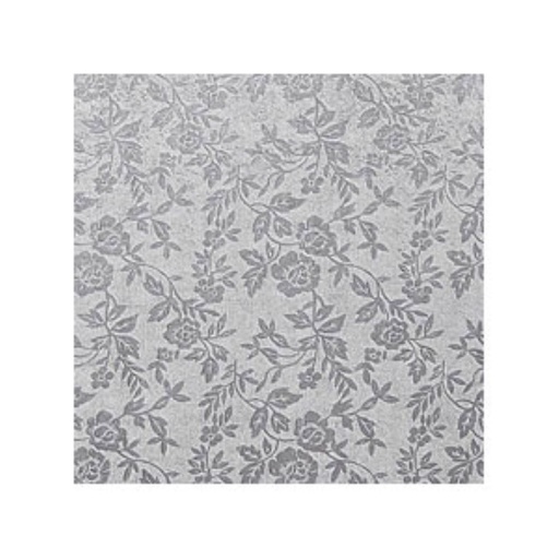 [08075445] 1030354 PLATEAU CARRE  35X35CM ARGENT FOST+ INCLUS