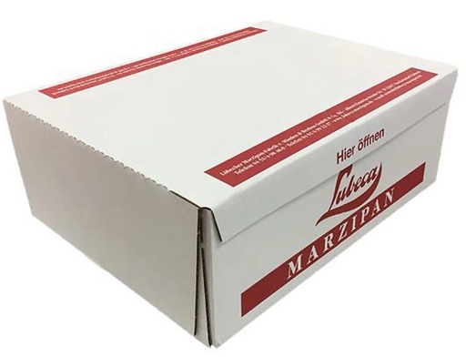 [03030811] MARSEPEIN OM TE BAKKEN 52% AMANDEL LUBECA  014 015 - 12,5KG = DOOS