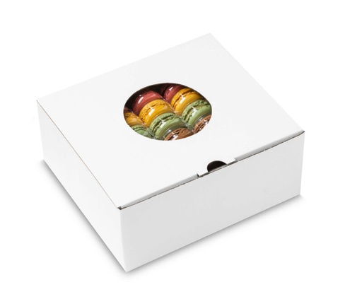[02100642] M&A ZOETE MACARONS ASSORTIMENT Ø 4,5CM 70X20GR