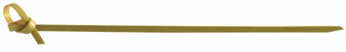 [44103287] BAMBOO RIBBON SKEWERS 15CM PACK OF 50 PCES