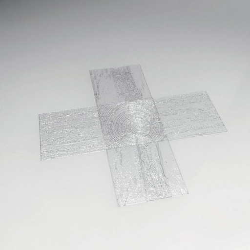 [08057316] PCB Vellen Voorgelaagde structuren hout voor kubus 10 cm 5 stuks ***s/cd***