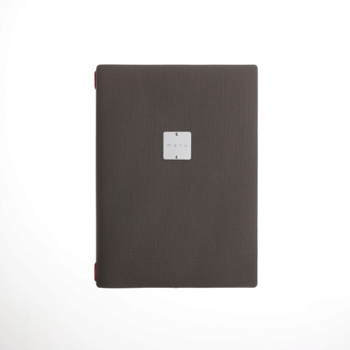 [57661360] DAGSTYLE CARTE MENU A4 JUTE GREY 31.5X23CM