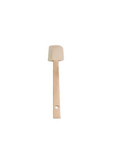 [57659393] SPATULE MARYSE CAOUTCHOUC 27.5X5.2CM MANCHE BOIS