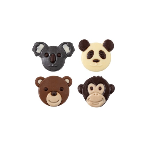 [08058447] 1001929 ASSORTIMENT DIEREN 3X2 CM 120ST ***S/CDE***