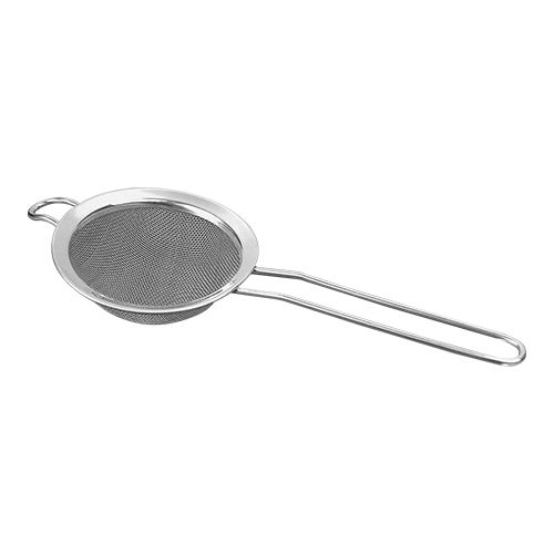 [55071253] INOX ROND SAUCE/PUNTZEEF 18/10 DIAM 12CM METALLISCHE CANVAS =STUK