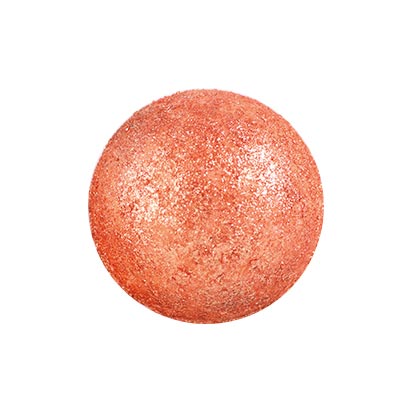 [08056736] 060489 PCB BOULES CB CRISTALLISÉES BRONZE Ø 2 CM 63PCES ***S/CD***