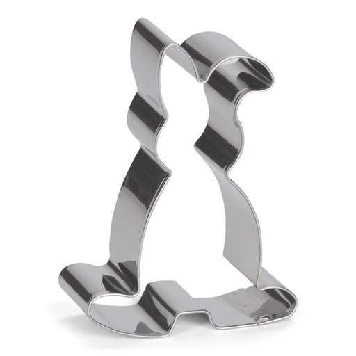 [08053097] EMPORTE-PCES INOX LAPIN DEBOUT 80MM