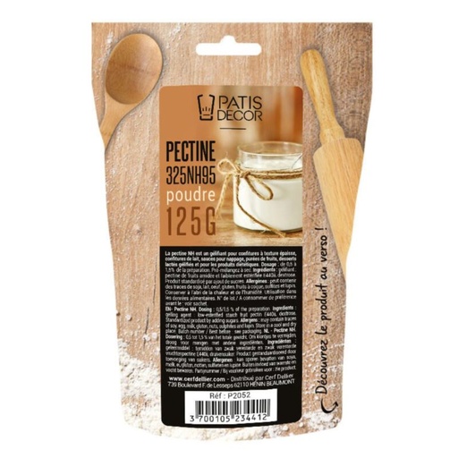 [08075086] PATISDECOR PECTINE NH 125GR