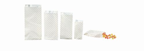 [24101032] PAPIEREN ZAKJE VOOR SNOEPWAREN 250GR VP13 180X200MM FOST+ INBEGR. 1000 STUKS = KARTON